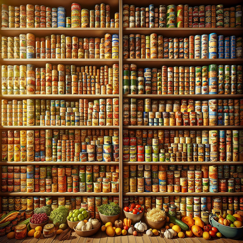 Storing Canned Foods For Long-Term Survival